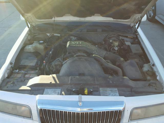 1LNLM82W3SY753121 - 1995 LINCOLN TOWN CAR S WHITE photo 7