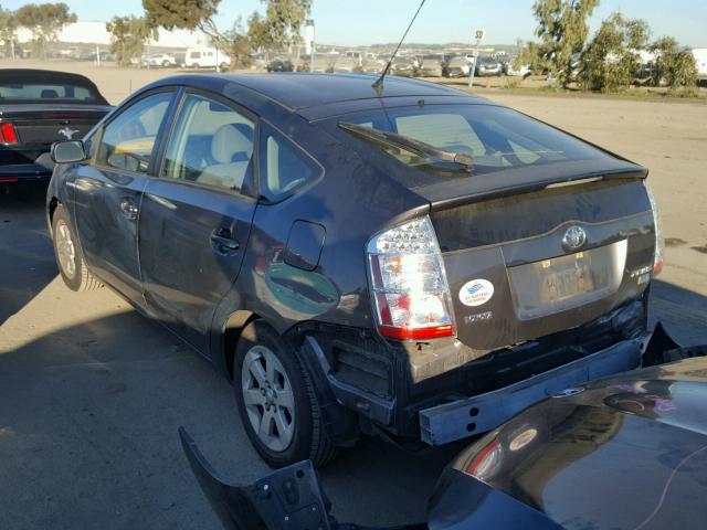 JTDKB20U283367607 - 2008 TOYOTA PRIUS GRAY photo 3