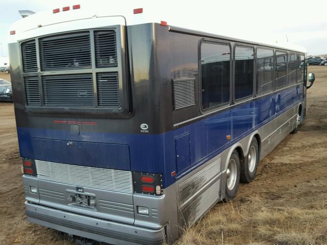 1BAGNBJA02F205766 - 2002 BLUE BIRD SCHOOL BUS BLUE photo 4