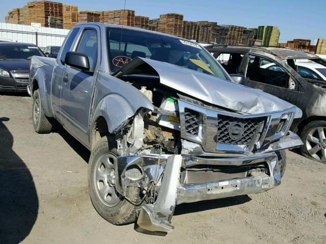 1N6BD0CT8AC413249 - 2010 NISSAN FRONTIER K SILVER photo 1