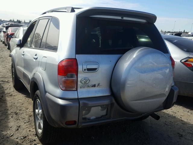 JTEHH20V310051282 - 2001 TOYOTA RAV4 L SILVER photo 3