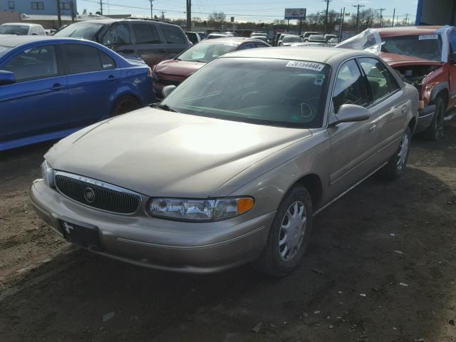 2G4WS52J121206342 - 2002 BUICK CENTURY CU BEIGE photo 2