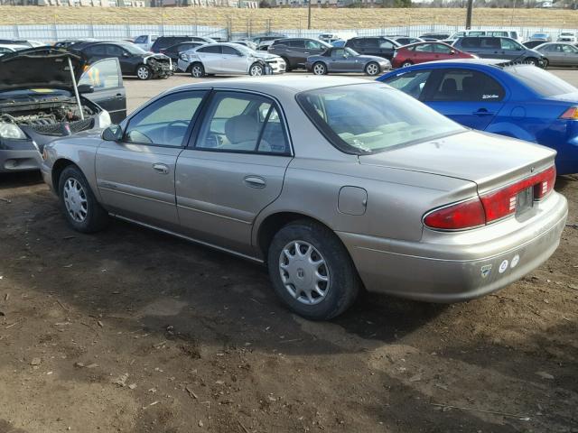 2G4WS52J121206342 - 2002 BUICK CENTURY CU BEIGE photo 3