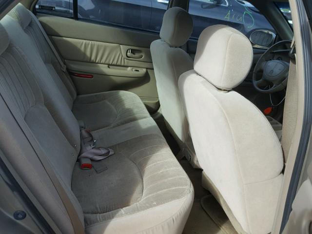 2G4WS52J121206342 - 2002 BUICK CENTURY CU BEIGE photo 6