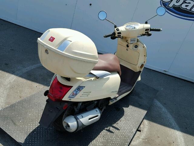 LC2D2H120DC101115 - 2013 KYMCO USA INC LIKE 200I YELLOW photo 4