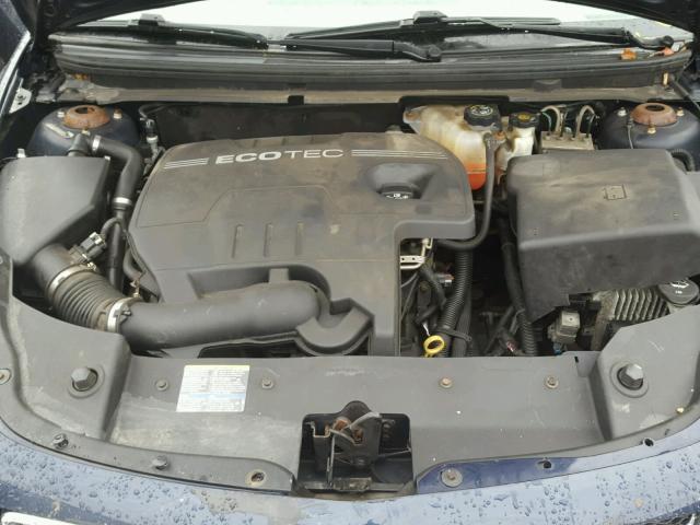 1G1ZG57B494143250 - 2009 CHEVROLET MALIBU LS BLUE photo 7