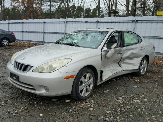 JTHBA30G055129286 - 2005 LEXUS ES 330 GRAY photo 2