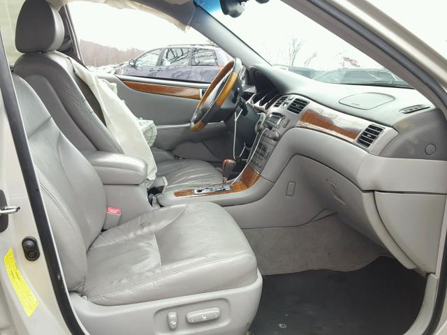 JTHBA30G055129286 - 2005 LEXUS ES 330 GRAY photo 5