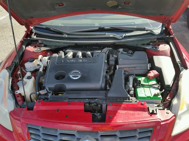 1N4BL24E68C103988 - 2008 NISSAN ALTIMA 3.5 RED photo 7