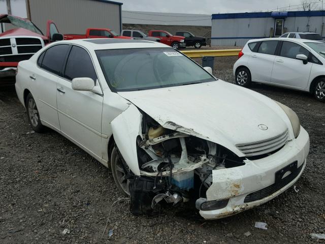 JTHBA30G945007685 - 2004 LEXUS ES 330 WHITE photo 1