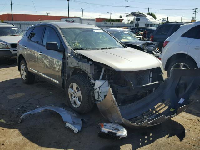 JN8AS5MT5DW512960 - 2013 NISSAN ROGUE S GRAY photo 1