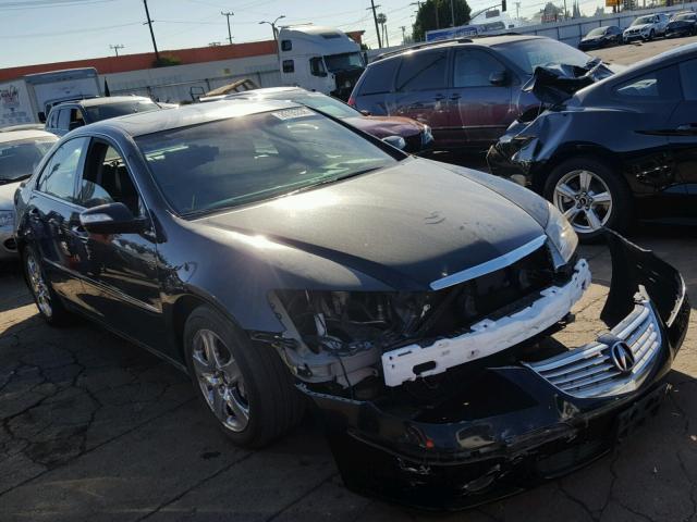 JH4KB16505C012133 - 2005 ACURA RL BLACK photo 1