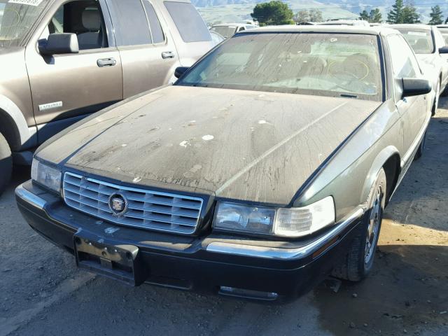 1G6EL12Y0VU602678 - 1997 CADILLAC ELDORADO GREEN photo 2