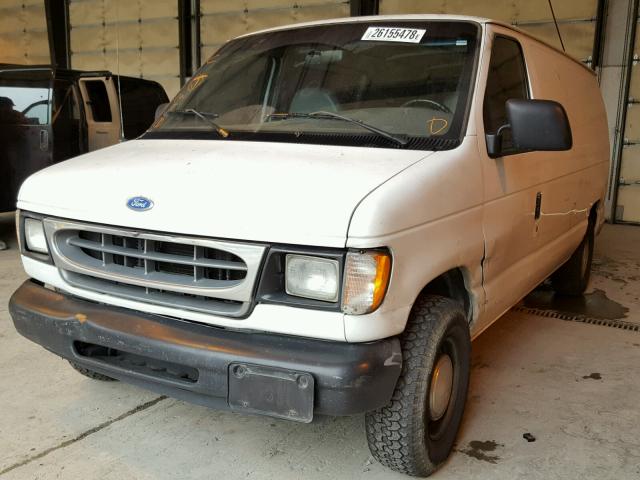 1FTRE1428WHA80815 - 1998 FORD ECONOLINE WHITE photo 2