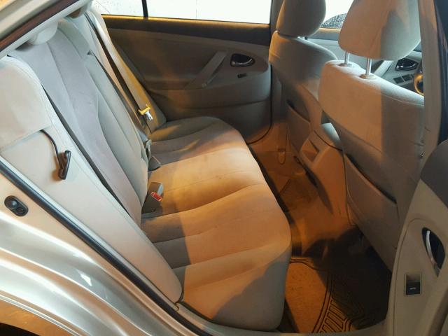 4T4BF3EK3AR005840 - 2010 TOYOTA CAMRY BASE GOLD photo 6