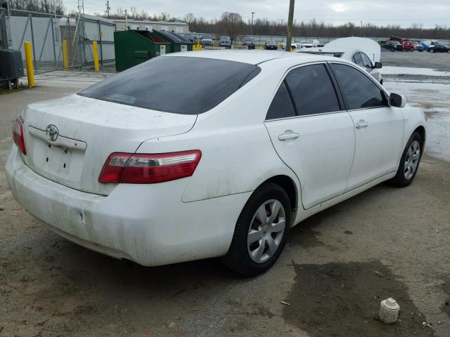 4T1BE46K29U867847 - 2009 TOYOTA CAMRY BASE WHITE photo 4