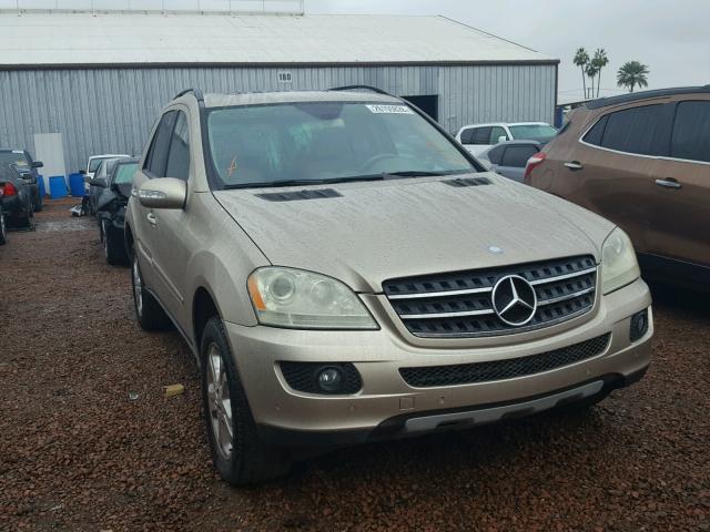 4JGBB86E56A036673 - 2006 MERCEDES-BENZ ML 350 GOLD photo 1