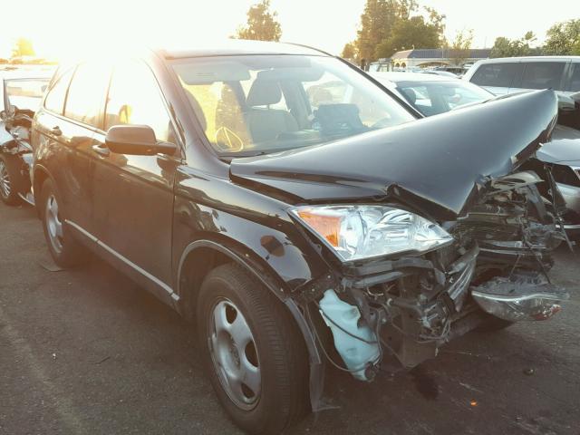 5J6RE38369L035883 - 2009 HONDA CR-V LX BLACK photo 1