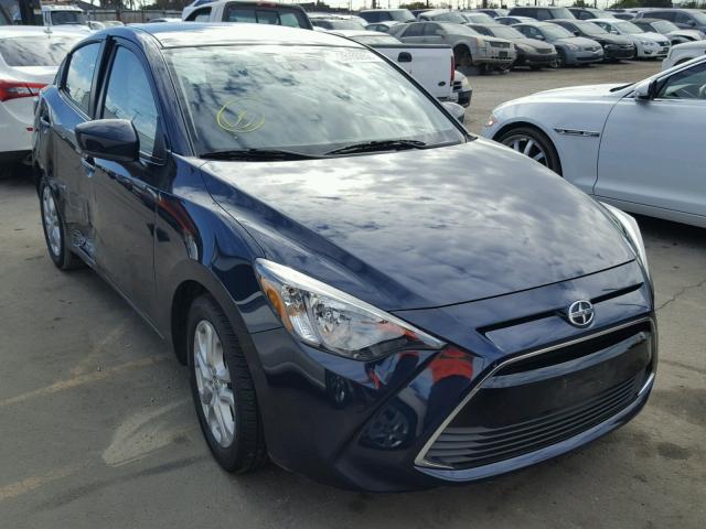 3MYDLBZV1GY110785 - 2016 TOYOTA SCION IA BLUE photo 1