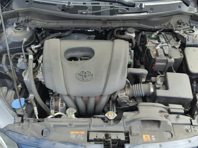 3MYDLBZV1GY110785 - 2016 TOYOTA SCION IA BLUE photo 7