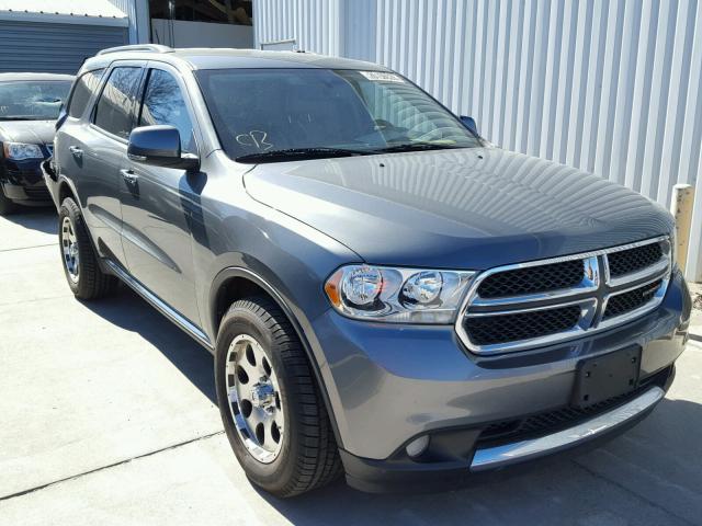 1C4RDHDG8DC559091 - 2013 DODGE DURANGO CR GRAY photo 1