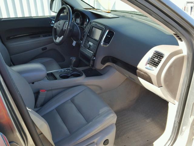 1C4RDHDG8DC559091 - 2013 DODGE DURANGO CR GRAY photo 5