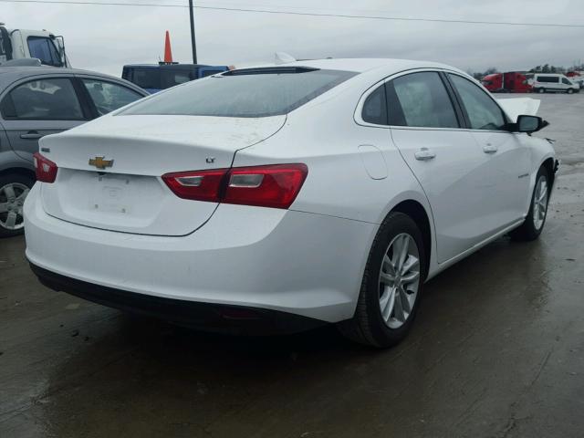 1G1ZD5ST5JF149480 - 2018 CHEVROLET MALIBU LT WHITE photo 4