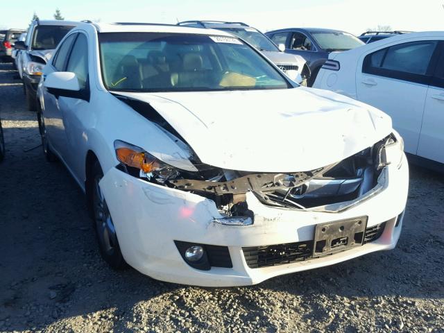 JH4CU2F68AC022870 - 2010 ACURA TSX WHITE photo 1