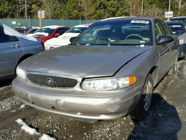 2G4WS52M2X1421343 - 1999 BUICK CENTURY CU BEIGE photo 2