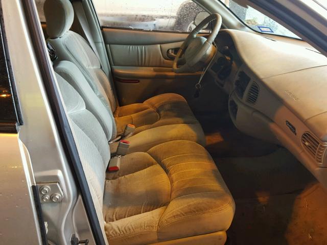 2G4WS52M2X1421343 - 1999 BUICK CENTURY CU TAN photo 5