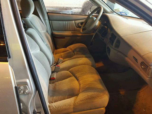 2G4WS52M2X1421343 - 1999 BUICK CENTURY CU BEIGE photo 5