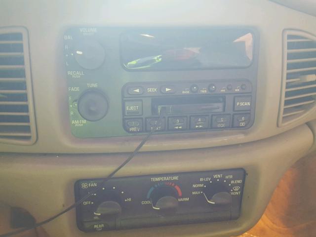 2G4WS52M2X1421343 - 1999 BUICK CENTURY CU TAN photo 9