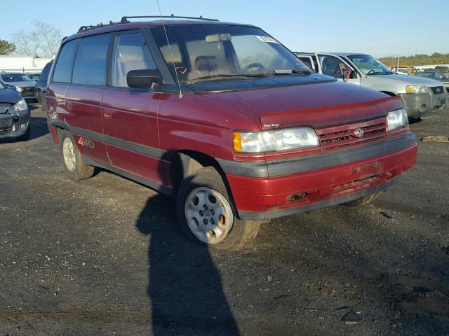 JM3LV5238P0535422 - 1993 MAZDA MPV WAGON RED photo 1