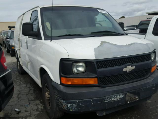 1GCFG15X361173774 - 2006 CHEVROLET EXPRESS G1 WHITE photo 1