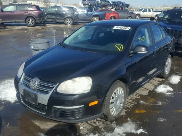 3VWJM71KX8M093603 - 2008 VOLKSWAGEN JETTA S BLACK photo 2