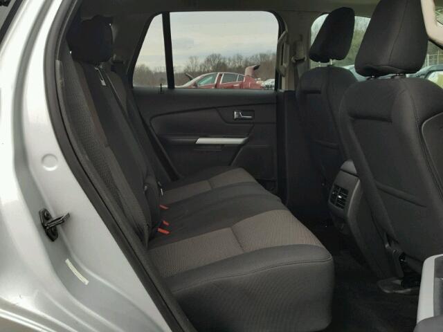 2FMDK4JC8CBA25335 - 2012 FORD EDGE SEL SILVER photo 6