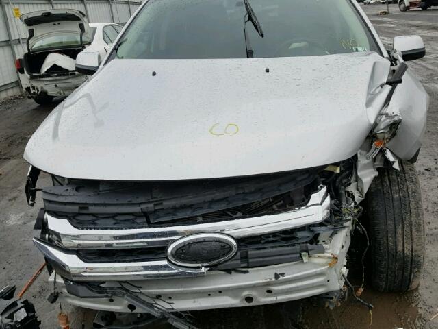 2FMDK4JC8CBA25335 - 2012 FORD EDGE SEL SILVER photo 7