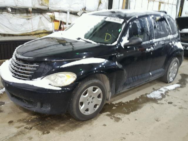 3A4FY48B76T338453 - 2006 CHRYSLER PT CRUISER BLACK photo 2