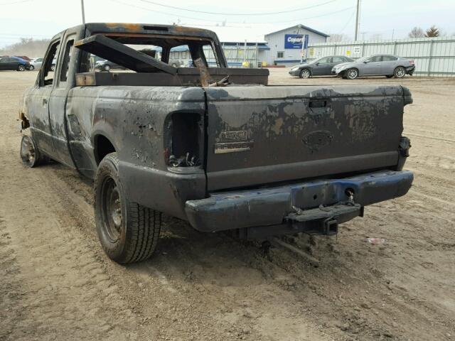 1FTLR4FE2BPA61678 - 2011 FORD RANGER SUP BURN photo 3