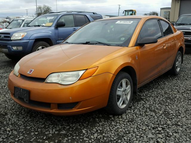 1G8AM15F86Z125371 - 2006 SATURN ION LEVEL ORANGE photo 2