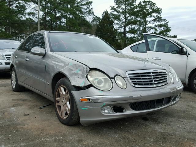 WDBUF65J63X106080 - 2003 MERCEDES-BENZ E 320 SILVER photo 1