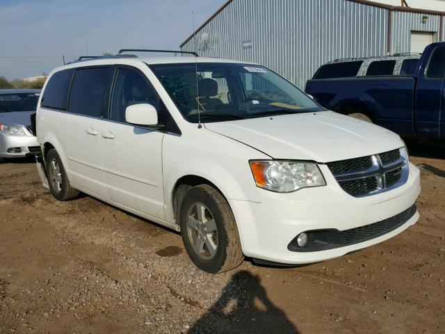 2D4RN5DG6BR755422 - 2011 DODGE GRAND CARA WHITE photo 1