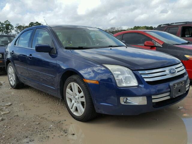 3FAHP08Z57R169853 - 2007 FORD FUSION SEL BLUE photo 1