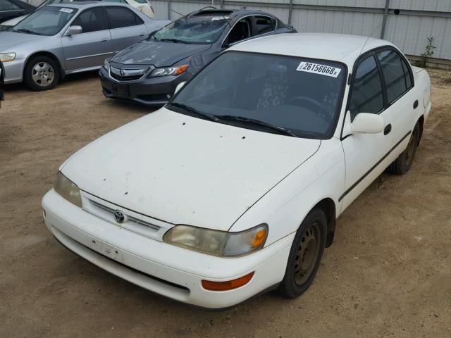 JT2BB02E0T0109776 - 1996 TOYOTA COROLLA DX WHITE photo 2