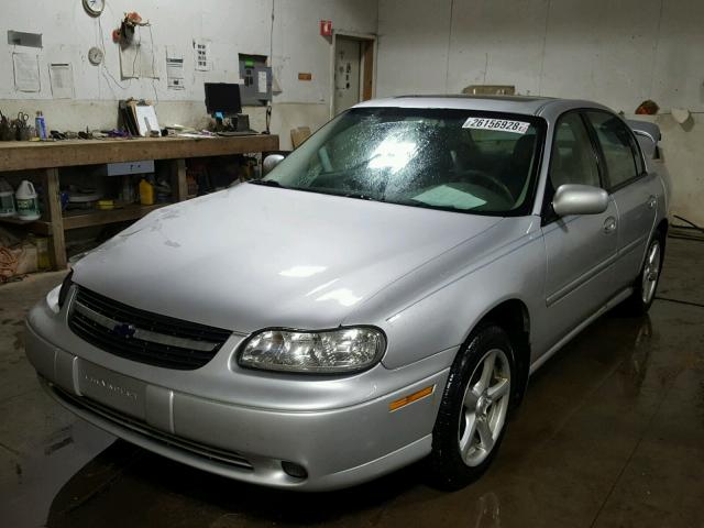 1G1NE52J02M657363 - 2002 CHEVROLET MALIBU LS ვერცხლისფერი ფოტო 2