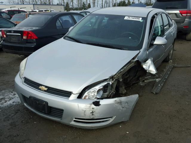 2G1WT57N491148680 - 2009 CHEVROLET IMPALA 1LT SILVER photo 2