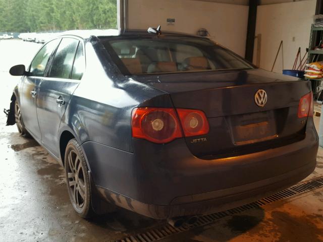 3VWSF71K86M800869 - 2006 VOLKSWAGEN JETTA 2.5 BLUE photo 3