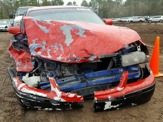 2G1WF55E259267317 - 2005 CHEVROLET IMPALA TWO TONE photo 9