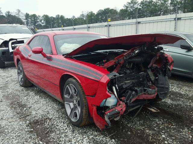 2C3CDYBT7CH162266 - 2012 DODGE CHALLENGER RED photo 1