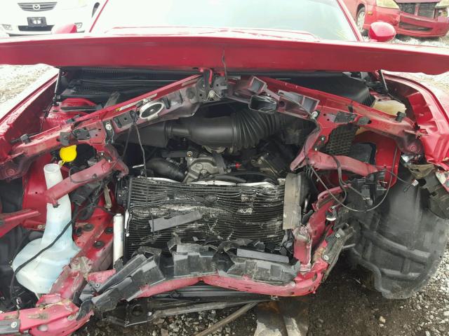 2C3CDYBT7CH162266 - 2012 DODGE CHALLENGER RED photo 9